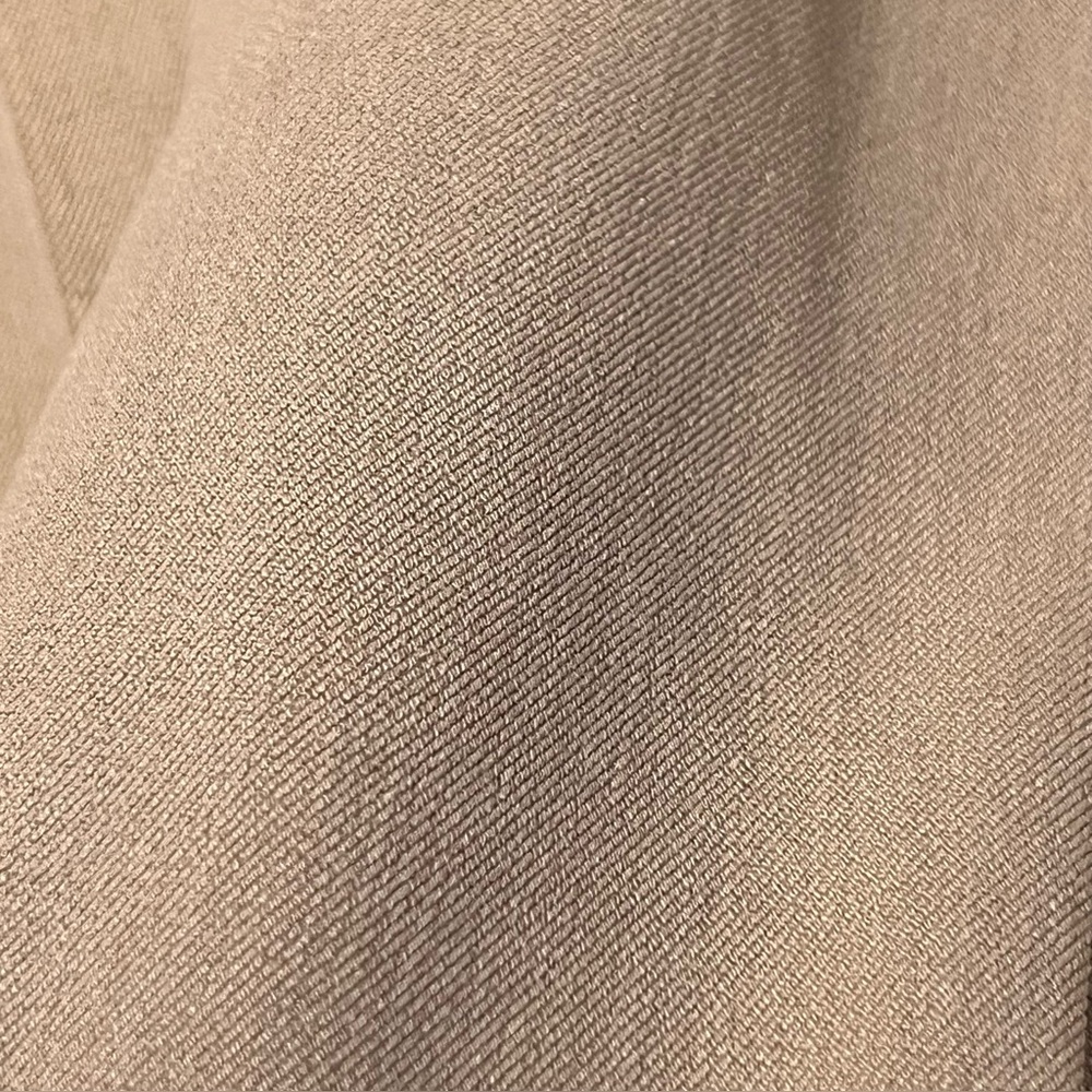 Karen Kane Lifestyle Tan Cuffed Ankle Trouser Stretch Workwear Size 10 - Picture 7 of 9